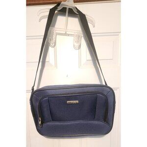 American Tourister Soft side Carry-On/Laptop Bag Blue